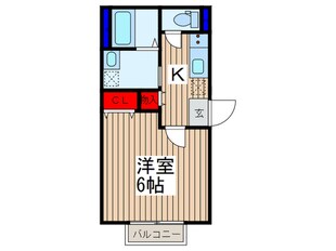 グランデ春日部の物件間取画像